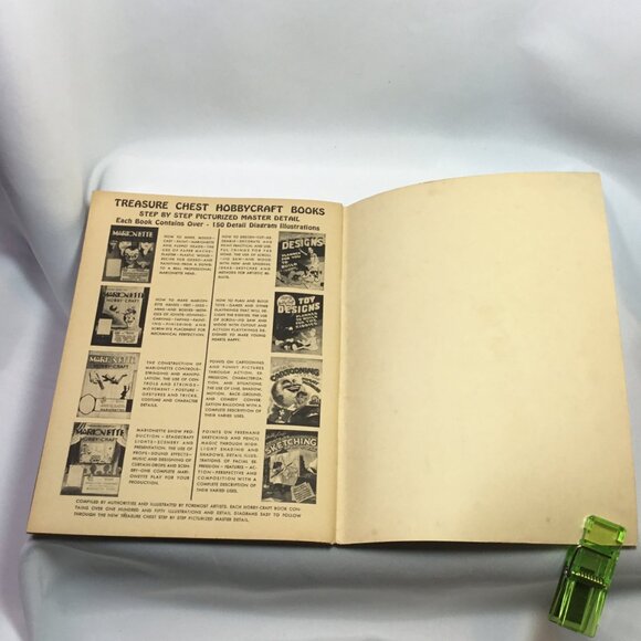 1937 Hobby Craft Points on Sketching George Carlson Treasure Chest Publications - Picture 9 of 9
